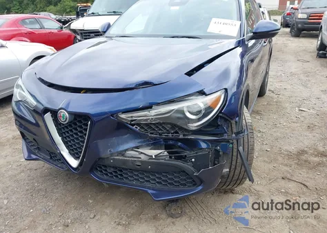2018 Alfa Romeo Stelvio Ti Awd from USA, damaged, VIN ZASFAKBN8J7B78038